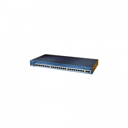 Коммутатор Cisco Catalyst WS-C2950T-24 (некондиция, повреждение лицевой панели)