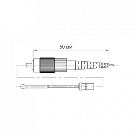 Разъем оптический Ilsintech Splice-On Connector FC/APC для кабеля 0,9 мм
