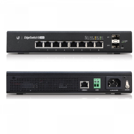 Коммутатор Ubiquiti EdgeSwitch PoE 8 портов 150W
