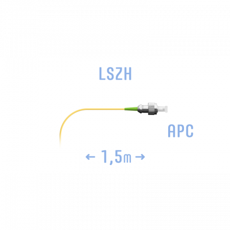 Пигтейл FC/APC SM (0.9) 1.5 m