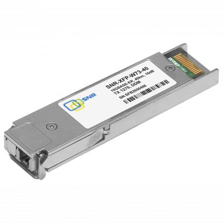 Модуль XFP WDM, дальность до 40км (16dB), 1270нм
