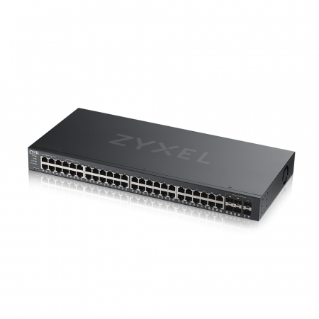 Коммутатор ZYXEL NebulaFlex Pro GS2220-50 Hybrid L2 Switch , 19 rack, 44xGE, 4 combo ports (SFP / RJ-45), 2xSFP, standalone / cloud management