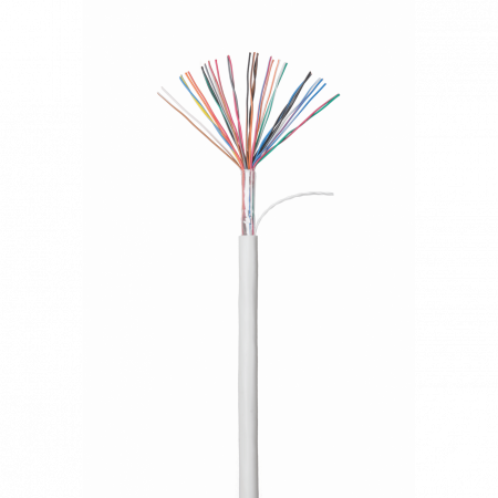 Кабель NETLAN U/UTP 16 пар, Кат.5 (Класс D), 100МГц, одножильный, BC (чистая медь), внутренний, PVC нг(B), серый, 305м