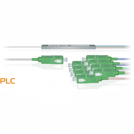 Делитель оптический планарный бескорпусный SNR-PLC-M-1x8-SC/APC