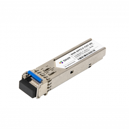 Модуль SFP 2.5G CWDM оптический, дальность до 80км (28dB), 1570нм