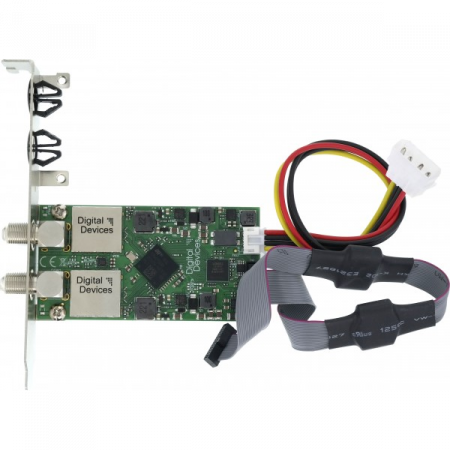 Карта 2-тюнерного приемника DVB-S2 DD DuoFlex S2 V4A