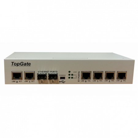 Оптический мультиплексор, 4 Е1+1 Gb Ethernet, 1U, 2 шасси под  SFP