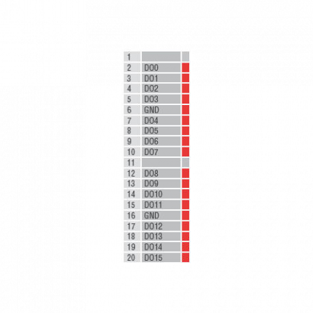 Устройство ввода/вывода, модуль ioLogik E1211 Ethernet 16 DO, MOXA
