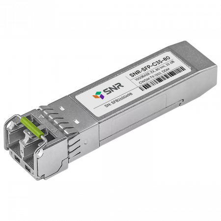 Модуль SFP CWDM оптический, дальность до 80км (32dB), 1350нм