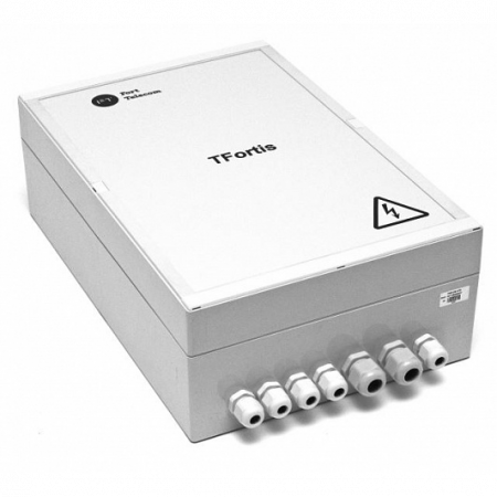 Уличный управляемый PoE коммутатор TFORTIS PSW-2G+ 4FE HiPoE +2 GB SFP порта, питание 220В, IP66