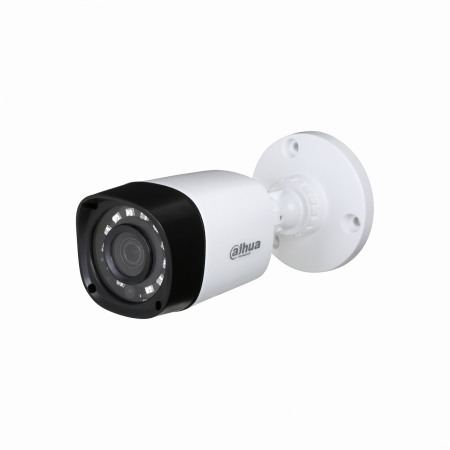 Уличная HDCVI видеокамера DAHUA DH-HAC-HFW1000RP-0280B-S3 1Мп, фикс. объектив 2.8мм, DWDR, ИК до 20м, DC12В, IP67