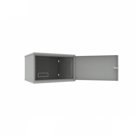 Шкаф телекоммуникационный настенный 6U, 523х450х332мм серия LITE (металлическая дверь)