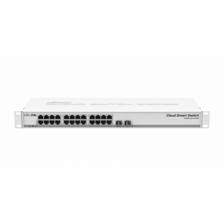 Коммутатор Cloud Smart Switch Mikrotik326-24G-2S+RM is SwOS