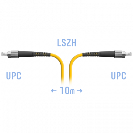 Патчкорд оптический FC/UPC SM 10м