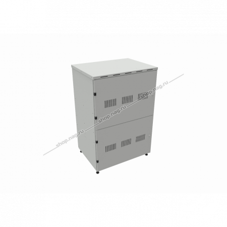 Аккумуляторный шкаф 2 полки, с отсеком для ИБП, 1132х786х597мм (SNR-UPS-BCT-127906-2)