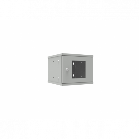 Шкаф телекоммуникационный настенный 4U, 10 294х300х243мм серия LITE (стеклянная дверь)