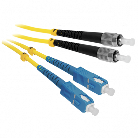 Патчкорд оптический FC/UPC-SC/UPC SM Duplex 3метра