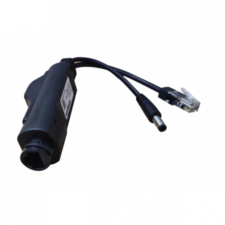 1-портовый сплиттер PS-154-1K PoE 802.3af 10/100Mbps, 12В/1А
