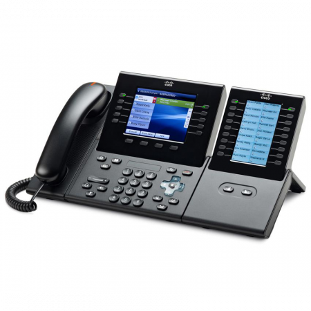 Блок расширения Cisco CP-CKEM-C для телефонных аппаратов Cisco CP-8900, CP-9900, черный