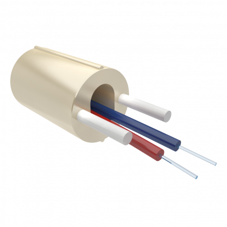 Кабель оптический Alpha Mile RISER, 02 волокна Corning Ultra G.652D, LSZH