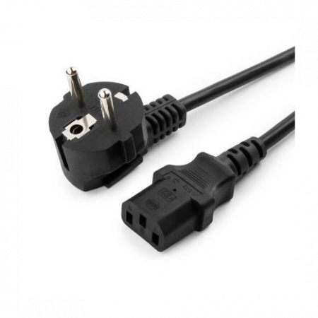 Кабель питания EU-Schuko/IEC320-C13, 220B, 10А, 1.8м
