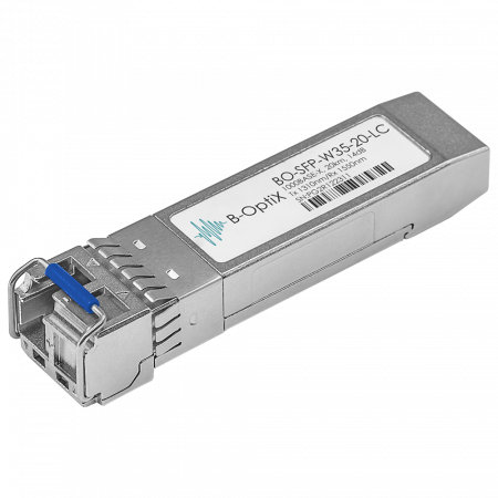 Модуль B-OptiX SFP WDM, дальность до 20км LC (14dB), 1310нм