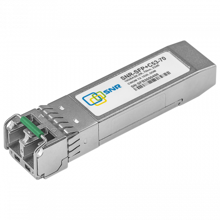 Модуль SFP+ CWDM оптический, дальность до 70км (23dB), 1530нм