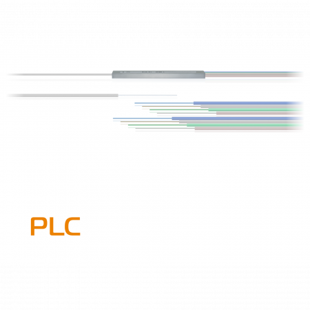 Делитель оптический планарный PLC-M-1x8, бескорпусный, неоконцованный
