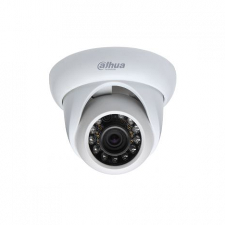 IP-камера видеонаблюдения купольная Dahua DH-IPC-HDW1431SP-0280B 4Мп, фикс. объектив 2.8мм, ИК до 30м,  DC12В/PОE, IP67, WDR (после теста)