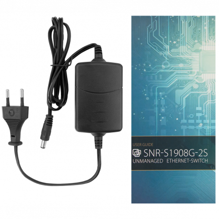 Неуправляемый коммутатор SNR-S1908G-2S