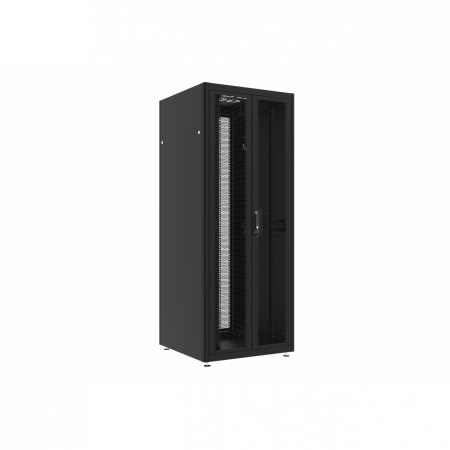 Шкаф телекоммуникационный напольный 42U 800x800мм, серия TFC (SNR-TFC-428080-DPDP-B)