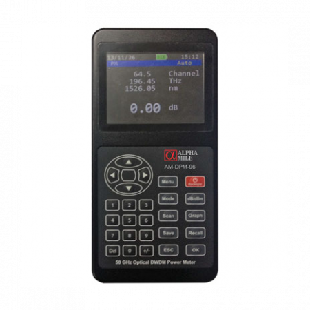 Измеритель оптической мощности Alpha Mile DWDM, 96 каналов