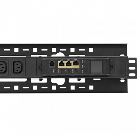 Блок розеток с функцией измерения серия BASIC, 20xC13, 4xC19, вход IEC60309 3x32A (3P+N+PE)