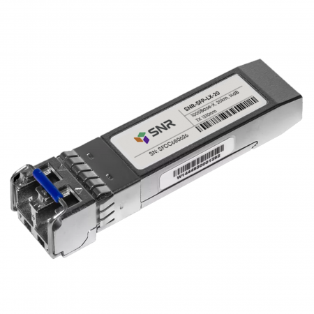 Модуль SFP оптический, дальность до  20км (14dB), 1310нм, индустриальный