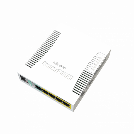 Коммутатор MikroTik CSS106-1G-4P-1S