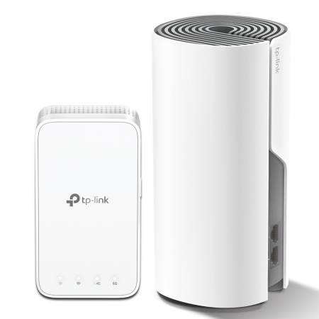Комплект - Беспроводной маршрутизаитор AC1200 Домашняя Mesh Wi-Fi система Deco E3 (2 устройства)