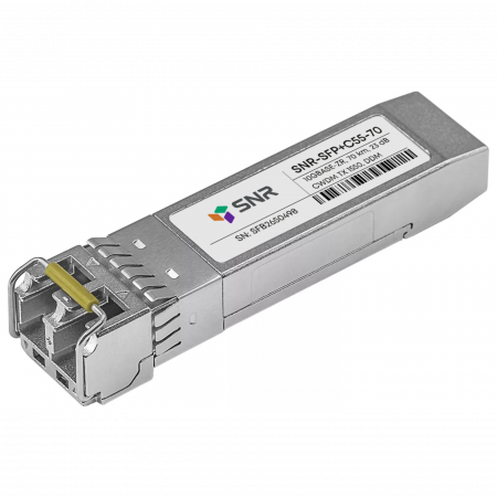 Модуль SFP+ CWDM оптический, дальность до 70км (23dB), 1550нм
