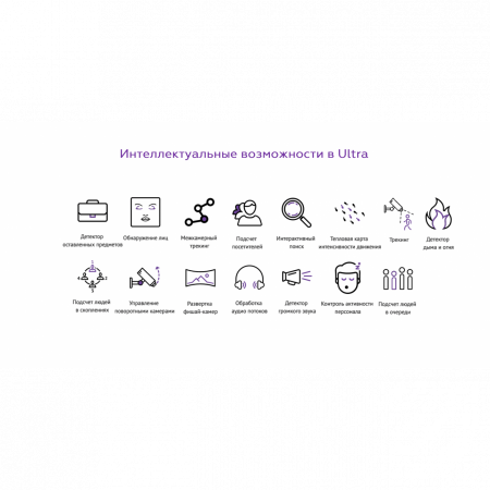 Программное обеспечение MACROSCOP ULTRA, лицензия на работу с 1-й IP камерой