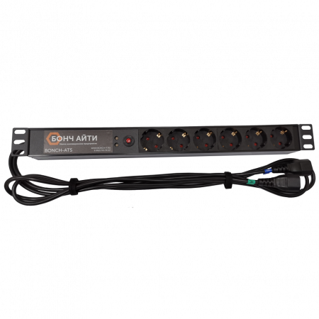 Блок розеток BONCH-ATS/PDU 8A-6S-C14/C14