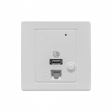 Точка доступа SNR-CPE-Wi2, wall-in, 220VAC, 802.11b/g/n, 2xFE RJ45, 1xUSB