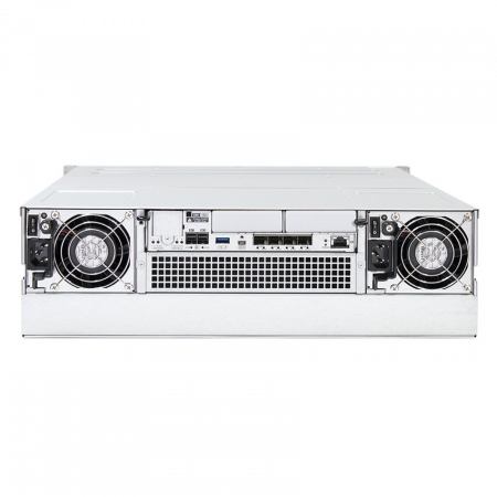 Система хранения данных Infortrend CS3016G (1xCtrl, до 16xHDD, 2xSAS12G внеш. порт, 4x16GB, 4x10G порта iSCSI)