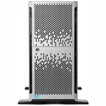 Сервер HP ProLiant ML350p G8, 1 процессор Intel 6C E5-2620 2.0GHz, 8GB DRAM, 6LFF, P420i/512MB FBWC