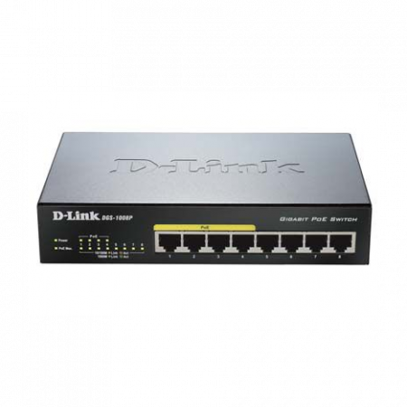 Коммутатор D-Link DGS-1008P