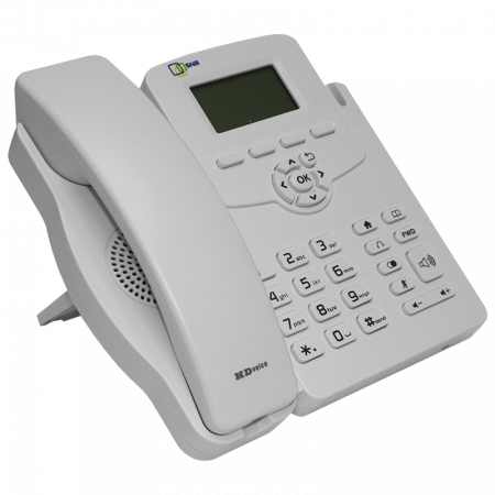 IP-телефон SNR-VP-51 с БП, белый цвет
