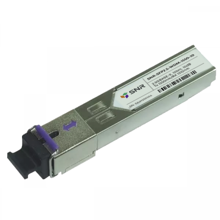 Модуль SFP 2.5G WDM, дальность до 10км  SC (10dB), 1310нм
