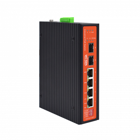 Промышленный неуправляемый коммутатор Wi-Tek PS306GF-I v2