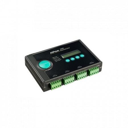 NPort 5430I 4-портовый асинхронный сервер RS-422/485 в Ethernet c изоляцией 2 КВ MOXA