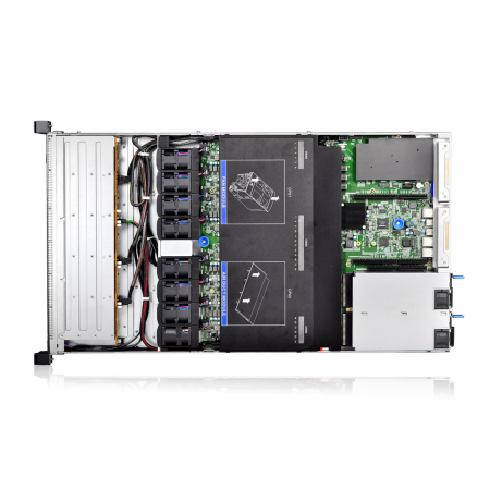 Серверная платформа SNR-SR1210RS, 1U, Scalable, DDR4, 10xHDD, резервируемый БП