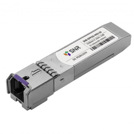 Модуль SFP WDM, дальность до  20км (14dB), 1550нм, 100Mb (LC)