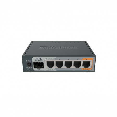 Маршрутизатор MikroTik hEX S RB760iGS